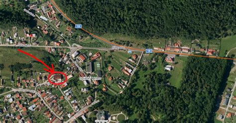 Mapa obce Spišský Hrhov a okolité zariadenia pre seniorov