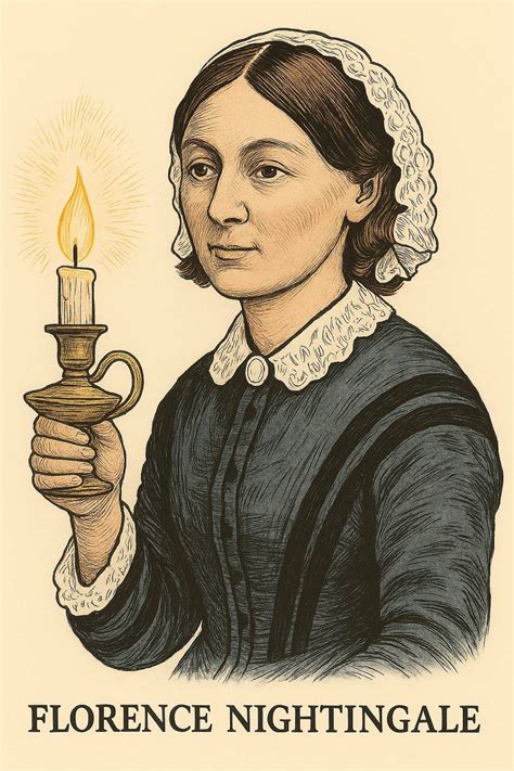 Historické zobrazenie Florence Nightingale