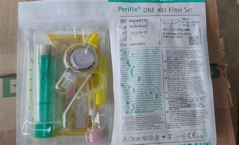 Nákres epidurálneho katétra Perifix® ONE s vyznačenými inováciami