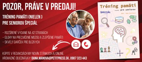 Mozog seniora pri tréningu pamäti