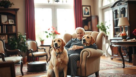 Ilustrácia spokojných seniorov v domove dôchodcov