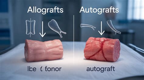 Typy kostných štepov - autograft, alograft, xenoštep, aloplast