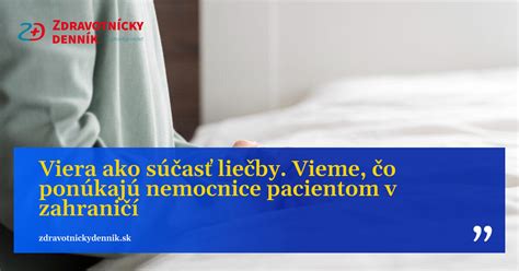 Duchovná podpora v nemocniciach