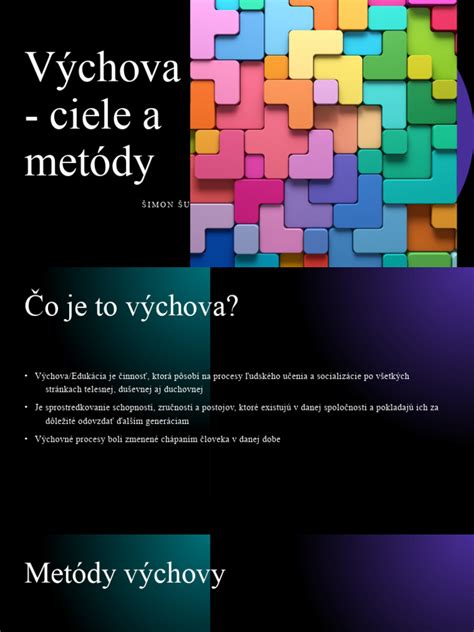 Schéma: Ciele a metódy liečebnej pedagogiky