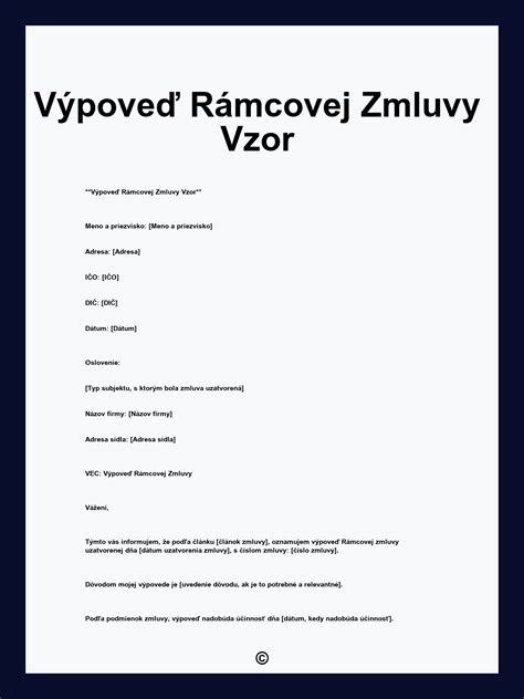 Pravny ramcec zmluvy o dielo