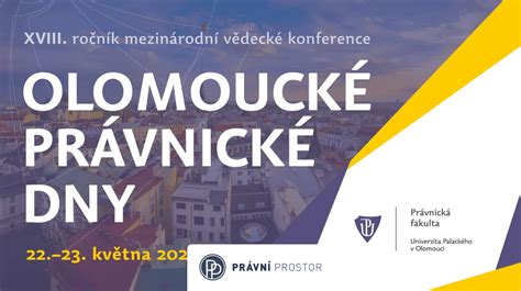 Účastníci konferencie Olomoucké právnické dni