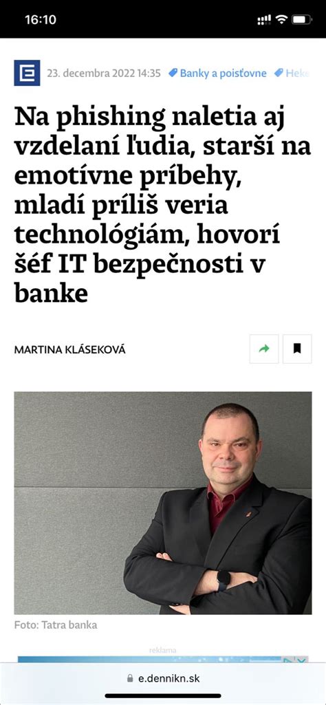 Príklady phishingových útokov