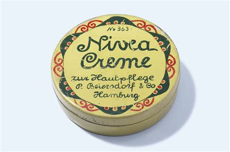 Pôvodná žltá dóza NIVEA Creme z roku 1911