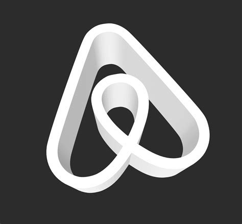 Logo Airbnb a mobilná aplikácia