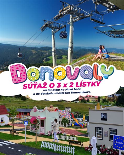Panoráma detského mestečka Donovalkovo