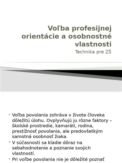 Kľúčové osobnostné vlastnosti úspešného sociálneho poradcu