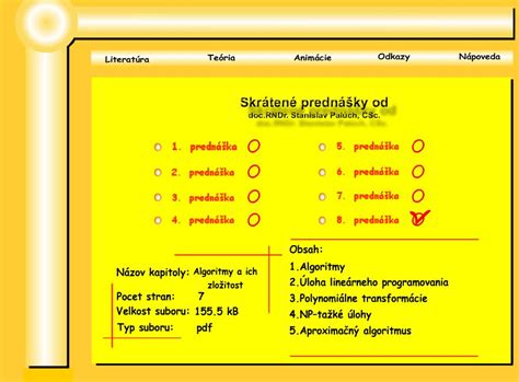 Grafické znázornenie úradných hodín