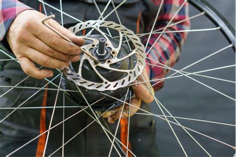 Schéma kotúčovej brzdy na bicykli