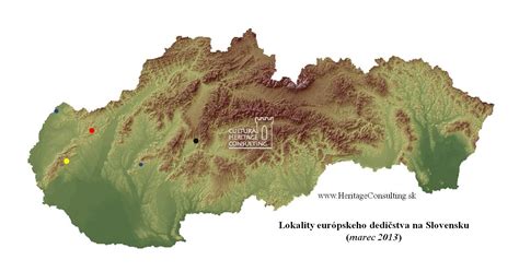 Mapa: Lokality s obmedzeným fotografovaním na Slovensku