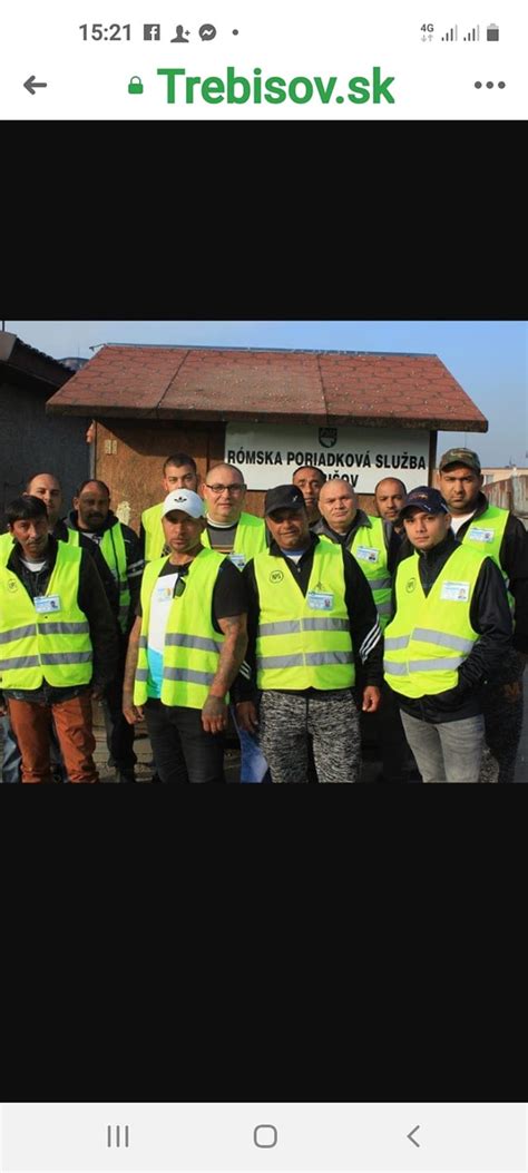 Fotografia: Rómska poriadková služba v akcii