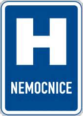 Dopravná značka nemocnica