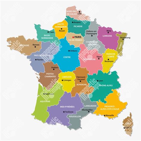 Mapa Francúzska s vyznačenými mestami zakazujúcimi pesticídy