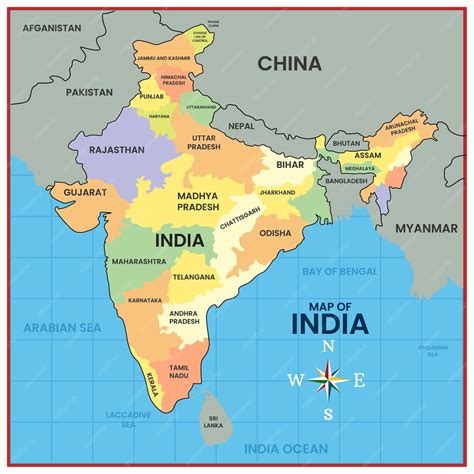 Mapa Bangladéša s vyznačenou Dhákou