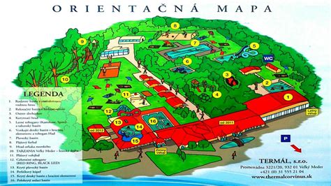 Mapa umiestnenia Thermal Corvinus Veľký Meder na Slovensku
