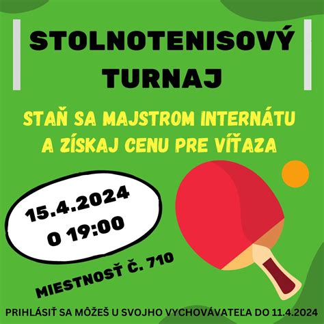 Stolnotenisový turnaj Slovak Open Malacky