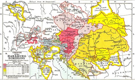 mapa rakúskej časti monarchie v 19. storočí