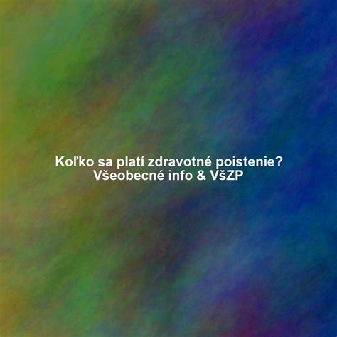 Schéma: Kto nemusí platiť preddavky na zdravotné poistenie ako živnostník