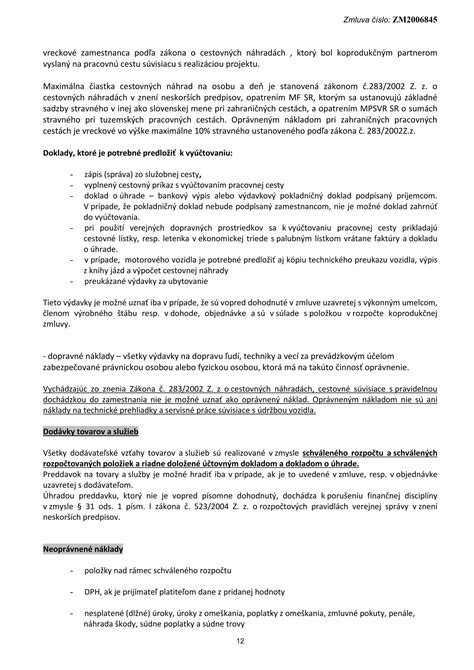 Prehľad ďalších náhrad pri pracovných cestách