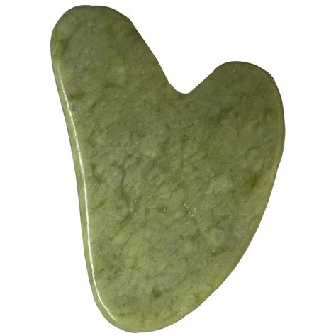 Príklady Gua Sha kameňov rôznych tvarov a materiálov
