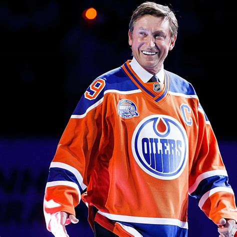 Wayne Gretzky v drese Edmonton Oilers