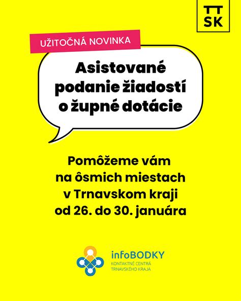 Checklist pre podávanie žiadostí o NFP