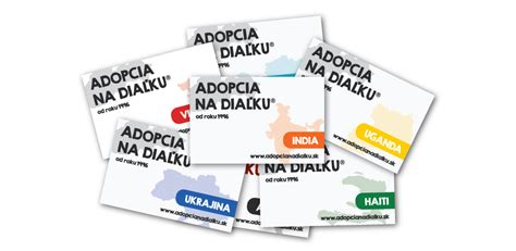 Mapa krajín, kde funguje Adopcia na diaľku