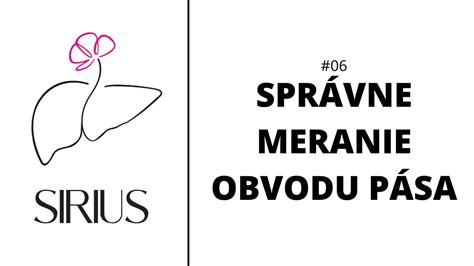 Správne meranie obvodu pása