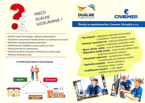 Infografika vysvetľujúca duálne vzdelávanie a jeho prínosy