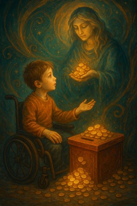Ilustrácia rodiny, ktorá sa stará o dieťa so zdravotným postihnutím