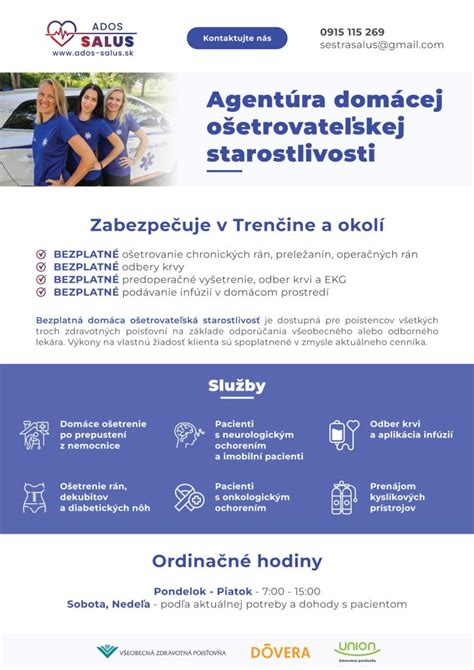 Agentúra domácej ošetrovateľskej starostlivosti (ADOS)