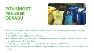 Schéma legislatívneho rámca pre prepravu odpadov