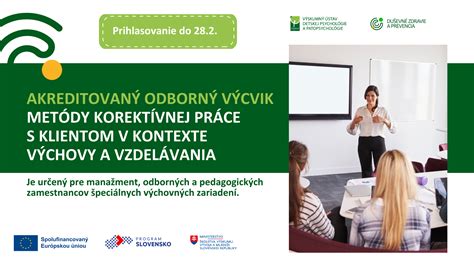 Metódy práce s deťmi s VNP