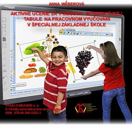 Ilustrácia interaktívnej tabule v triede