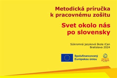 Obal metodickej príručky Slovenský jazyk ako druhý jazyk