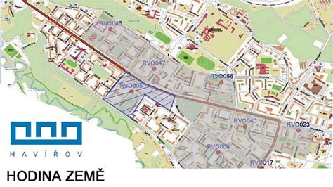 Mapa Piešťan s vyznačeným Kúpeľným ostrovom