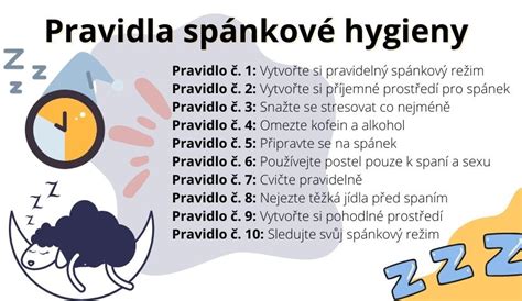 Infografika: Spánková hygiena pre seniorov