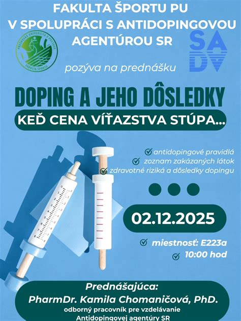 Doping v športe a jeho dôsledky
