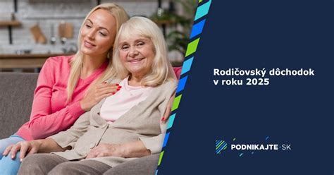Rodičovský dôchodok - schéma výpočtu