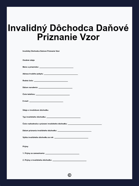 Dôchodca a daňové priznanie