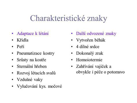 Charakteristické znaky spoluzávislosti