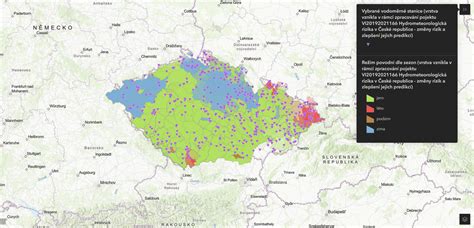 Mapa zasiahnutých oblastí povodňami v SR