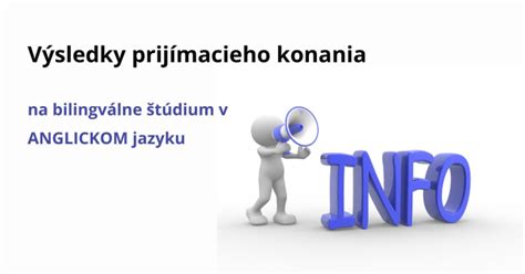 Prehľad prijímacieho konania na magisterské štúdium