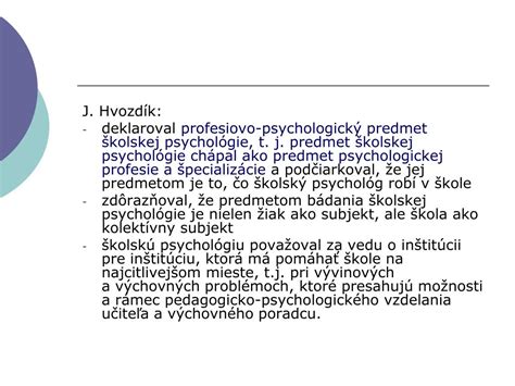 Tabuľka kľúčových míľnikov v rozvoji školskej psychológie na Slovensku