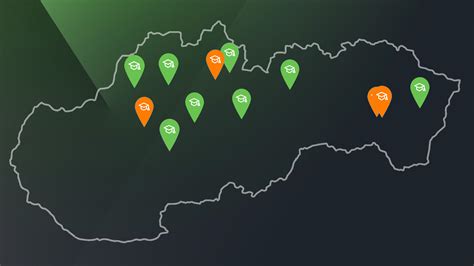 Mapa vzdelávacích inštitúcií v Košiciach