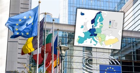 Mapa Eurostatu zobrazujúca Skutočnú individuálnu spotrebu (AIC) na obyvateľa za rok 2024